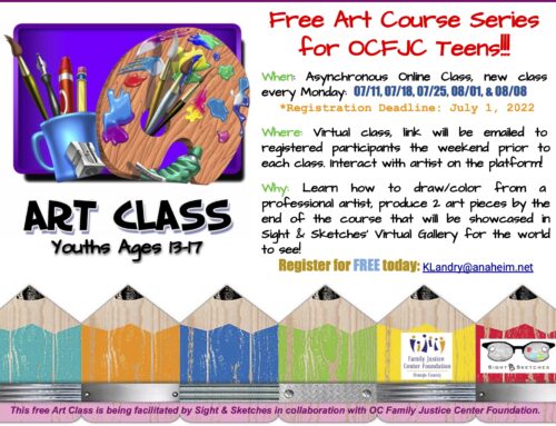 Sight & Sketches – Free Art Class for Youth