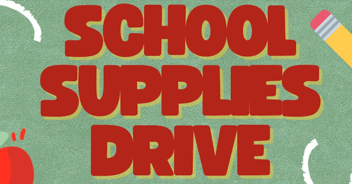 Join Our Back to School Donation Drive!