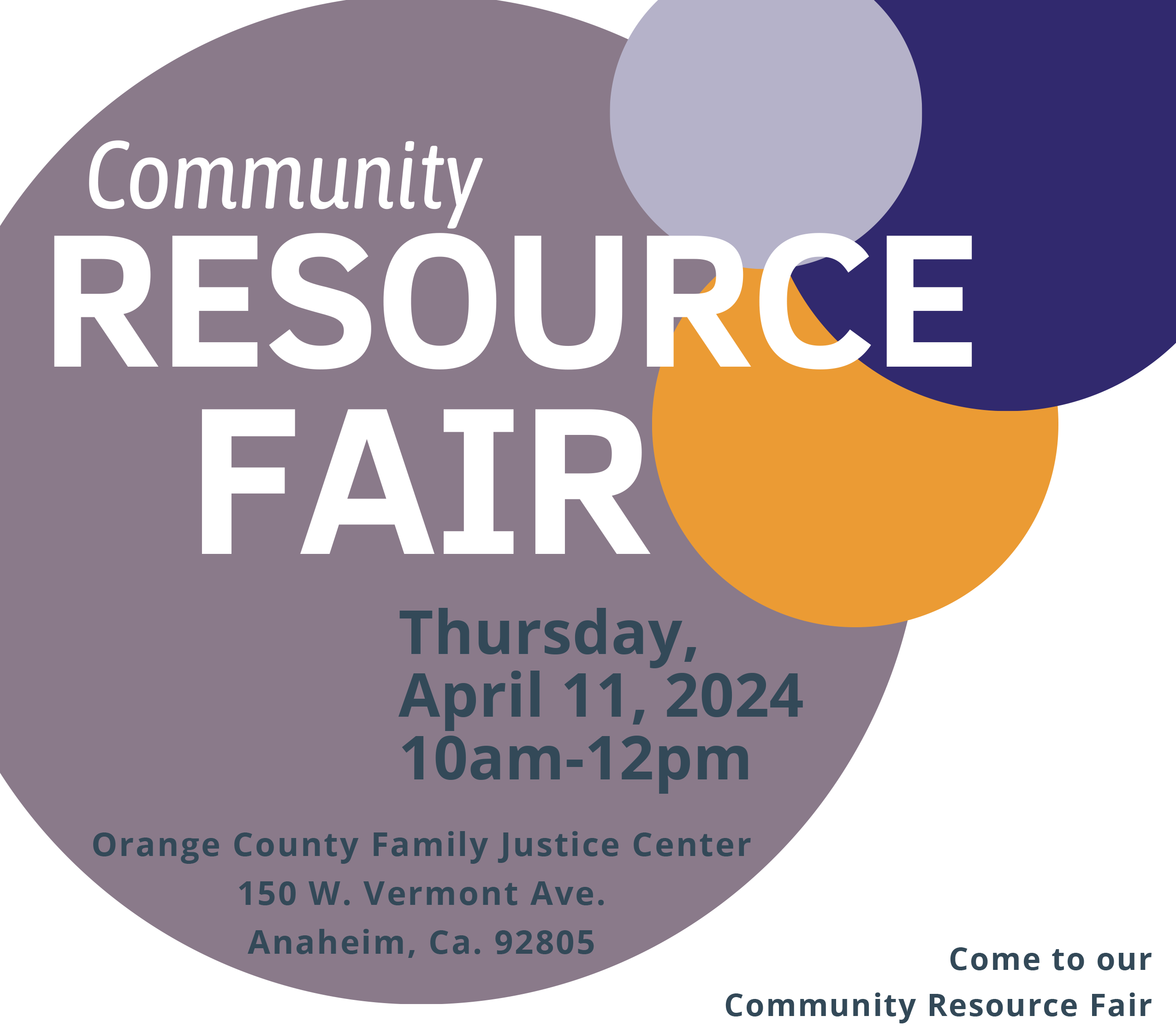 Community Resource Fair