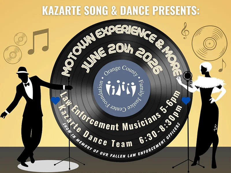 Orange County Family Justice Center Foundation Motown Experience 2026